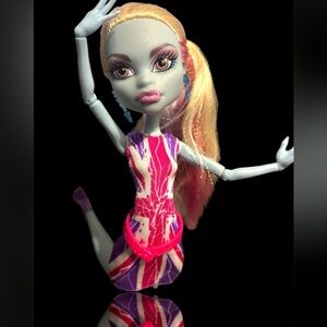 Abbey Bominable doll from the Monster High franchise.